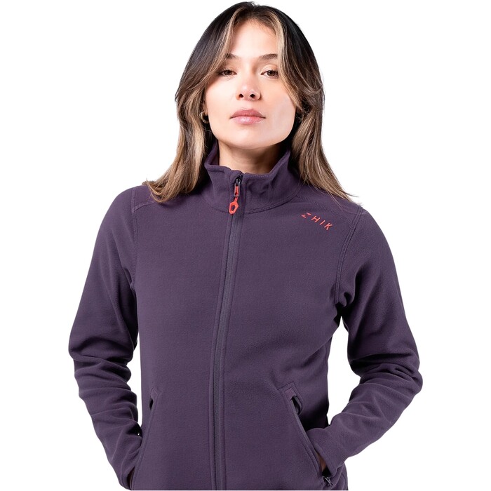 Zhik Mujer Fleece 2024 Polartec Zip JKT-0032W - Amethyst